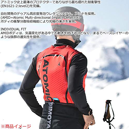 Amazon | ATOMIC(アトミック) 背面プロテクター LIVE SHIELD Vest AMID